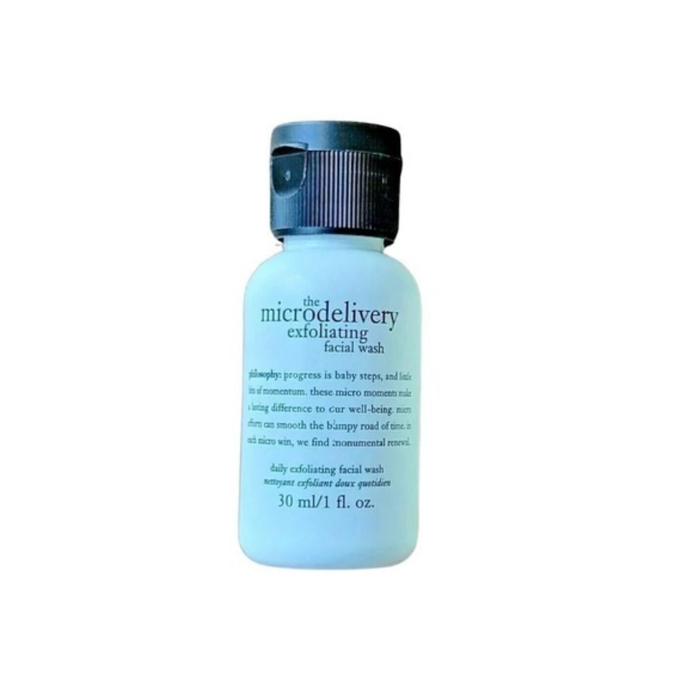 Philosophy Microdelivery Exfoliating‎ Daily Face Wash 1oz Mini Travel New